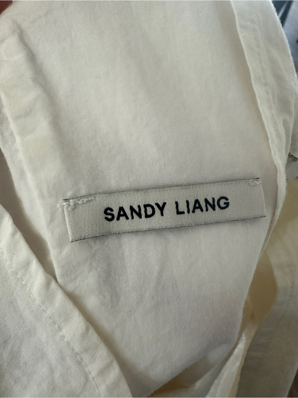 Sandy Liang Opa Dress in White - Size 2 - Picture 8 of 8